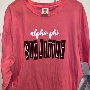 Alpha Phi long sleeve size XL